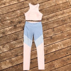Outdoor Voices Pastel Legging & Top Set